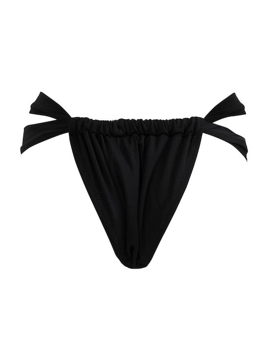 Bikini Slip Μαύρο