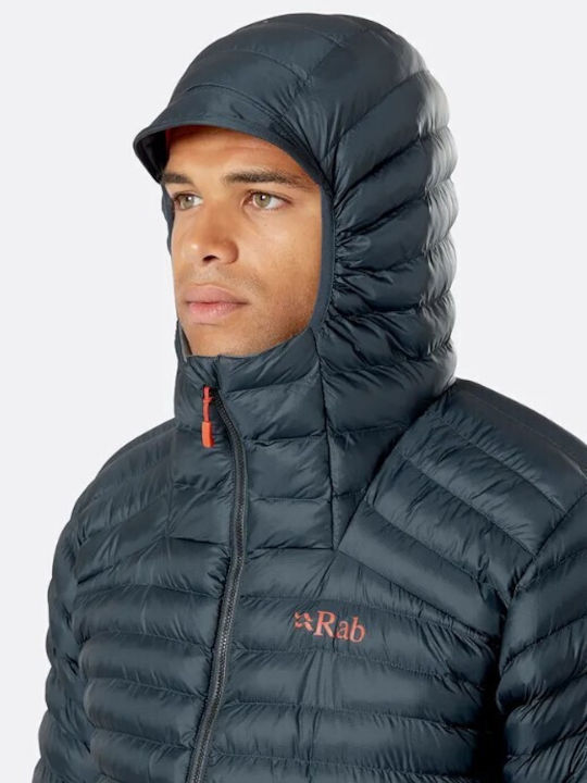 Rab Alpine Herren Jacke Puffer Schwarz