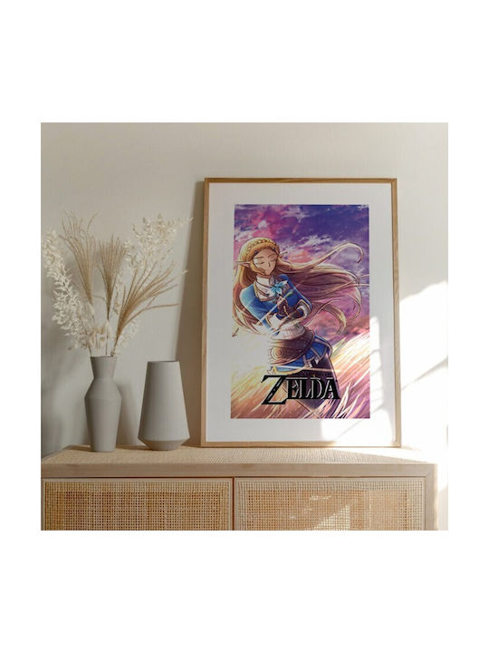 Walls Детско Рамка Princess Zelda от Дърво 70x100см