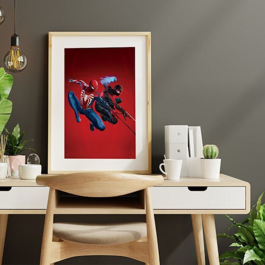 Walls Kids Wall Art Spiderman and Venom Framed 30x40cm