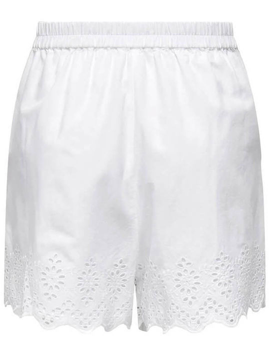 Only Γυναικείο Σορτς Bright White