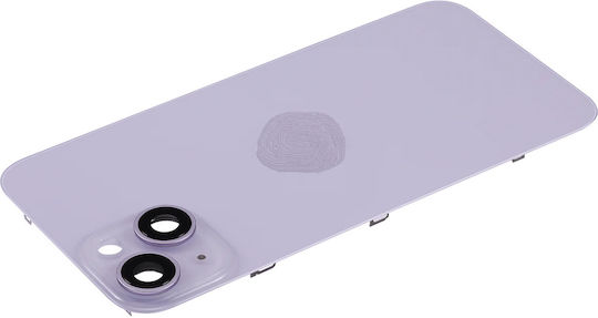 Placă din oțel pentru spatele telefonului cu magneți Magsafe și lentilă de cameră pentru iPhone 14 mov