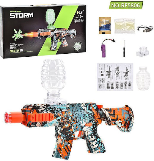 Skysonic Rf5806 Αυτόματο Όπλο Gel Blaster Νερόμπαλες Ηλεκτρικό