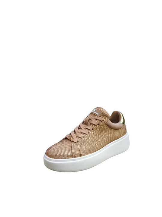 Xti Anatomical Sneakers Gold