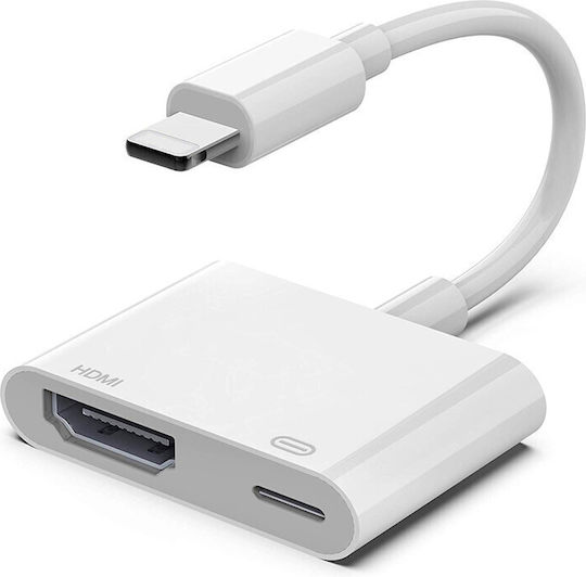 Retoo Adapter Lightning Hdmi Ipad Iphone Full Hd 1080 60hz
