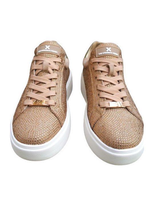 Anatomical Sneakers Gold