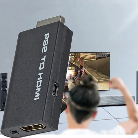 Retoo Adapter Ps2 To Hdmi Converter Audio Adapter
