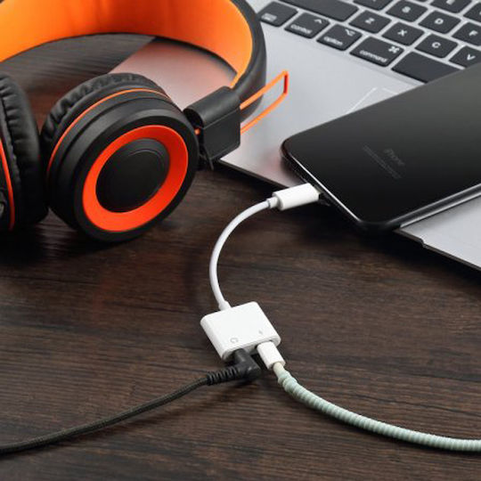 Convertor Retoo Lightning 3.5 Mm Lightning Alb