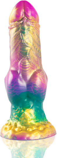 Epic Iris Dildo Rainbow Testicles Pleasure