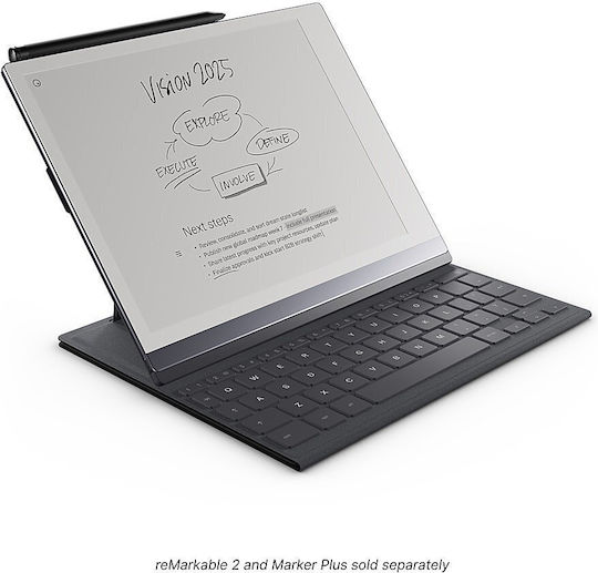 reMarkable reMarkable 2 Tablet Hüllen Flip Cover mit Tastatur Englisch US Schwarz