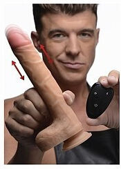 Xr Brands Strap U Real Thrust Thrusting Ομοίωμα Πέους Σιλικόνης
