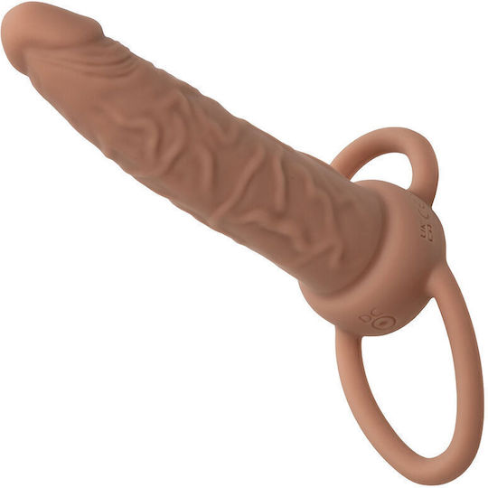 California Exotics Performance Maxx Rechargable Dual Penetrator Brown Skin