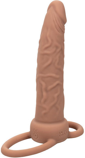 California Exotics Performance Maxx Rechargable Dual Penetrator Brown Skin