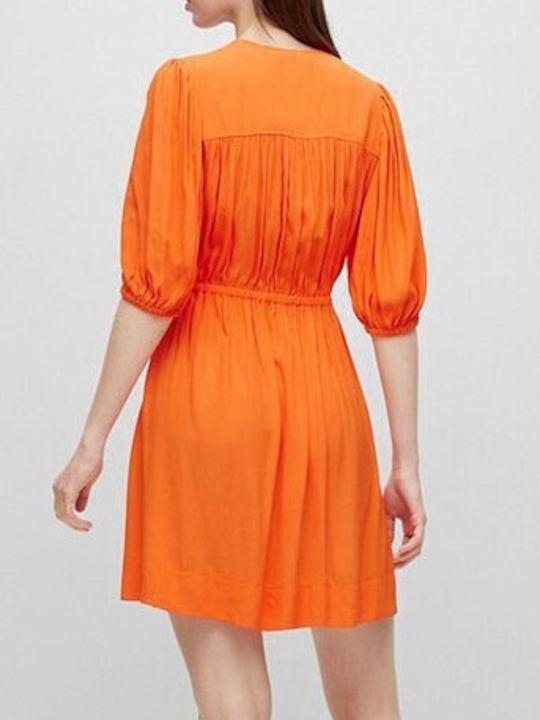 Hugo Boss Mini Rochie Orange 50489221-621