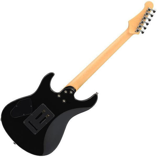 Yamaha Pacifica Standard Plus Chitară Electrică cu H Configurație Doze Neagră cu Husă