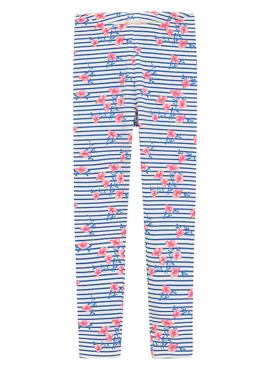 Cool Club Set of Kids Long Leggings Striped Blue