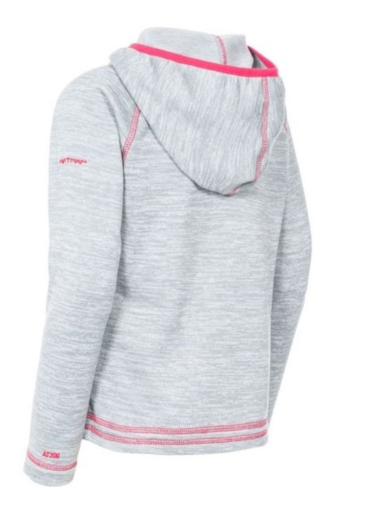 Trespass Kids Cardigan Fleece Gray