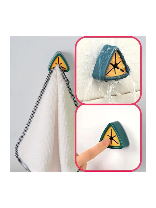 Rutschfest Set Badematten Memory-Schaum Rechteckig Gray Green