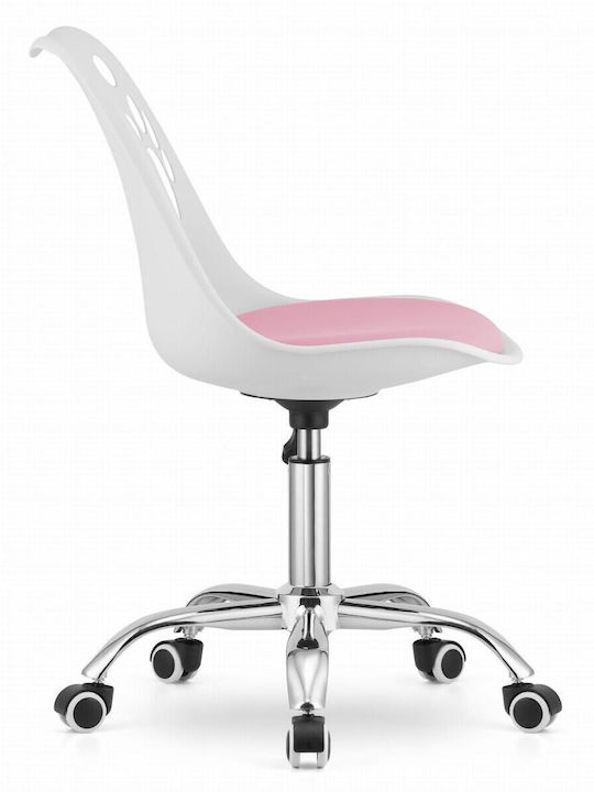 Desk Chair White 50x57x93.5cm