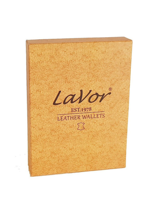 Lavor Men's Leather Wallet with RFID Black