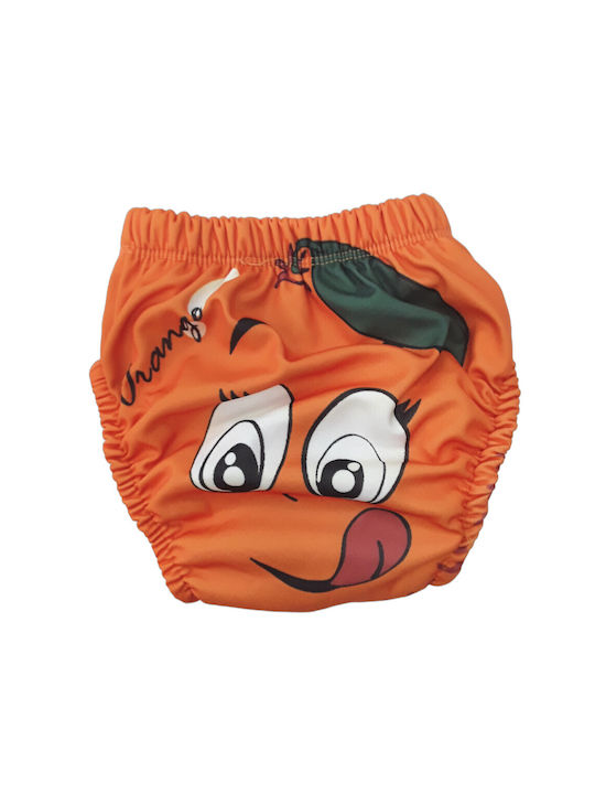 Poopes Kids Brief ORANGE