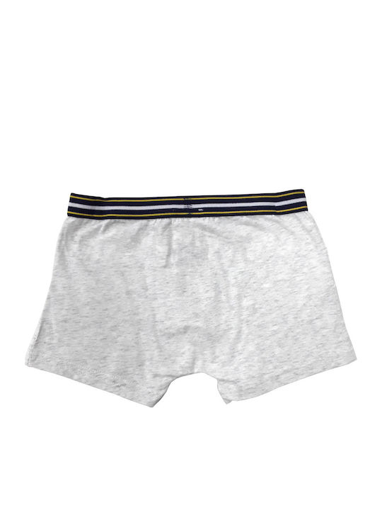 E PLUS M Smile Kinder-Boxershorts Ice Grey