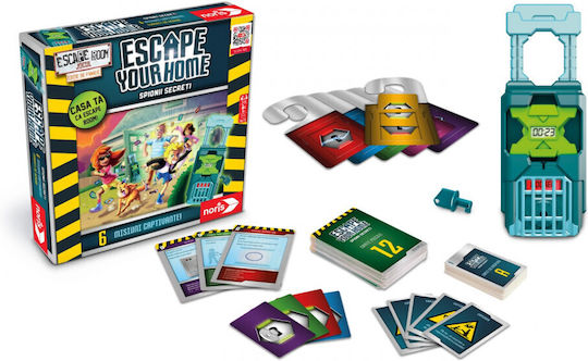 Board Game Escape Your Home for 3-6 Players 8+ Years Old (EN) Simba