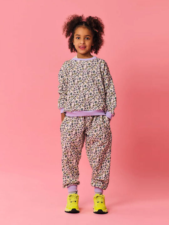 PCP Kids Sweatpants Set lila 2pcs