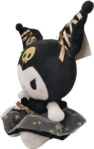 Λούτρινο Sanrio Kuromi Hello Kitty 40cm 1440-234-1 Μαύρο