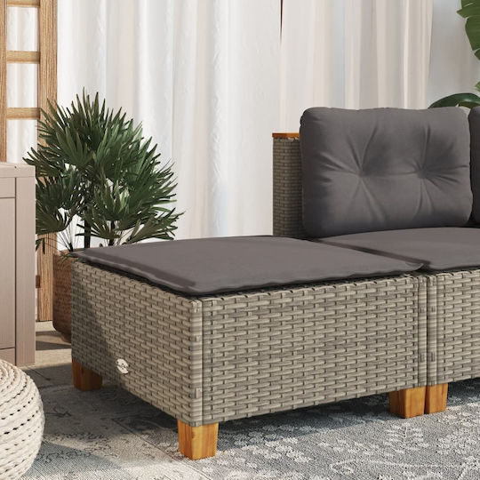 Σκαμπό Rattan 63.5x56x32cm Σκαμπό Rattan 63.5x56x32cm