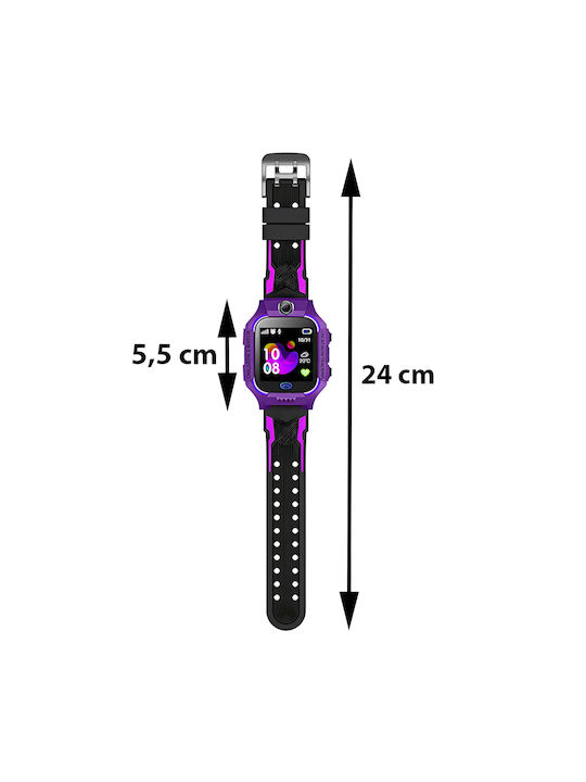 Kids Watch with GPS and Purple Camera