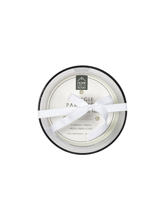 Aromatic Candle Harmony Home Deco Factory Burning Time 120 Hours Scent Fresh Linen Dimensions 18.7x23.2cm Bo5446
