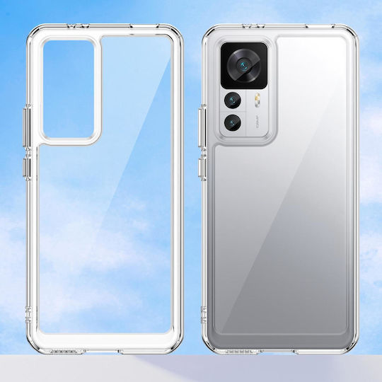 Xiaomi Redmi K50 Ultra Xiaomi 12T/Xiaomi 12T Pro Colorful Series Acrylic + TPU Mobile Phone Case Transparent