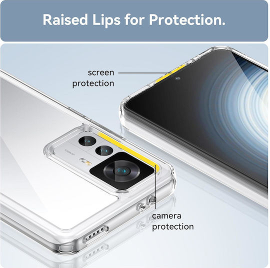 Xiaomi Redmi K50 Ultra Xiaomi 12T/Xiaomi 12T Pro Colorful Series Acrylic + TPU Mobile Phone Case Transparent