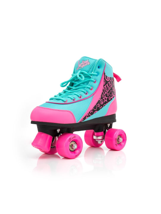 Luscious Summer Days Kids Quad Rollers Turquoise