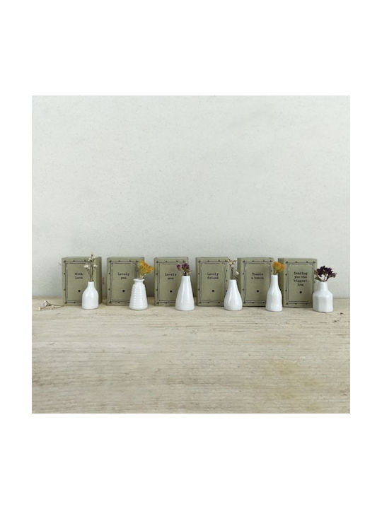 Synchronia Decorative Vase White