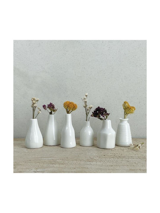 Synchronia Decorative Vase White