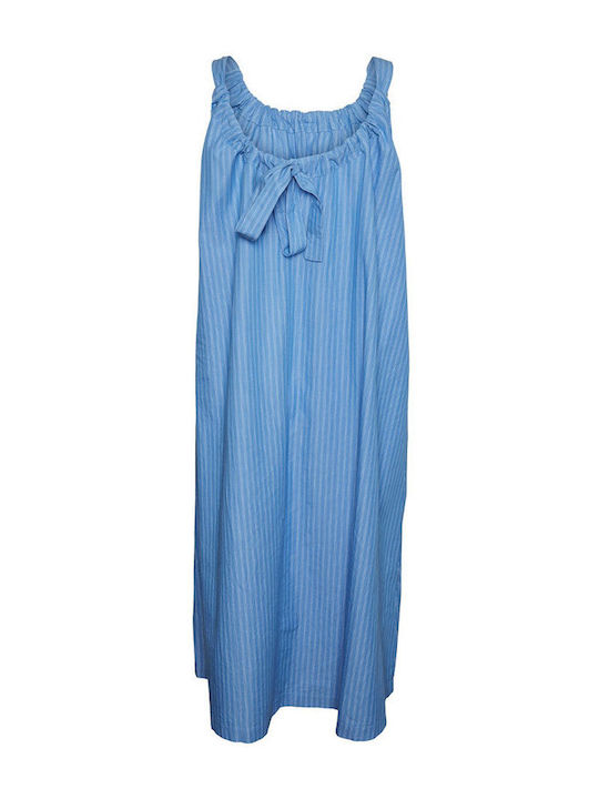 Vero Moda Midi Dress Blue