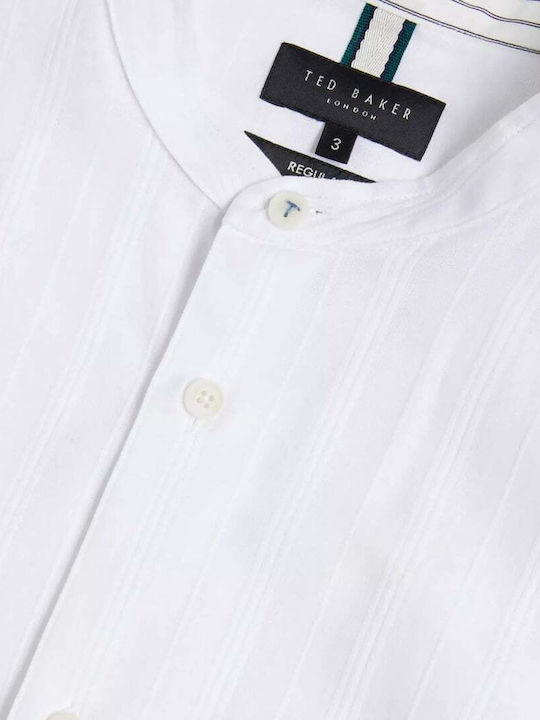 Ted Baker Men's Shirt Long Sleeve White