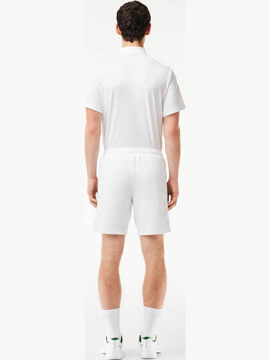 Lacoste Σορτς Λευκό / Λευκό