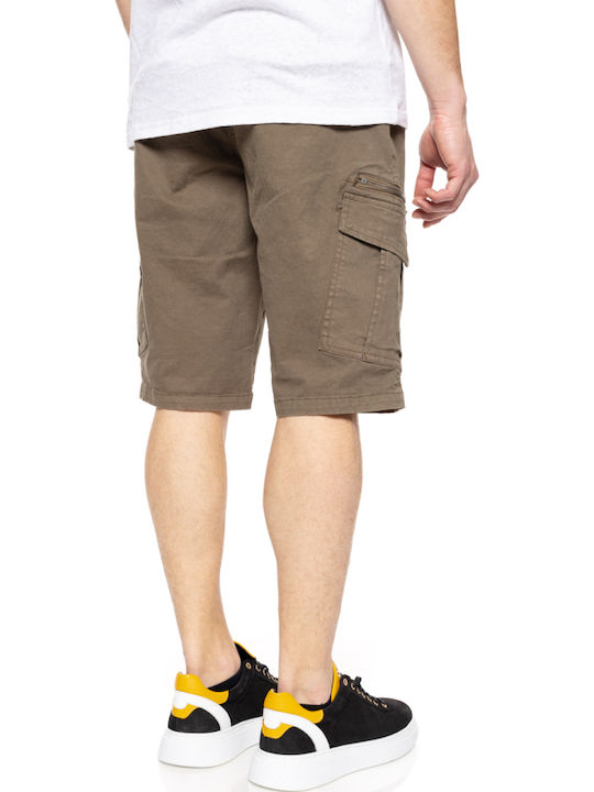 Ανδρική Βερμούδα Cargo Khaki