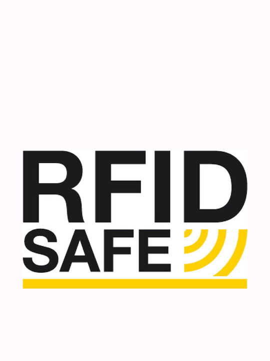 Δερμάτινο Ανδρικό Πορτοφόλι με RFID Καφέ