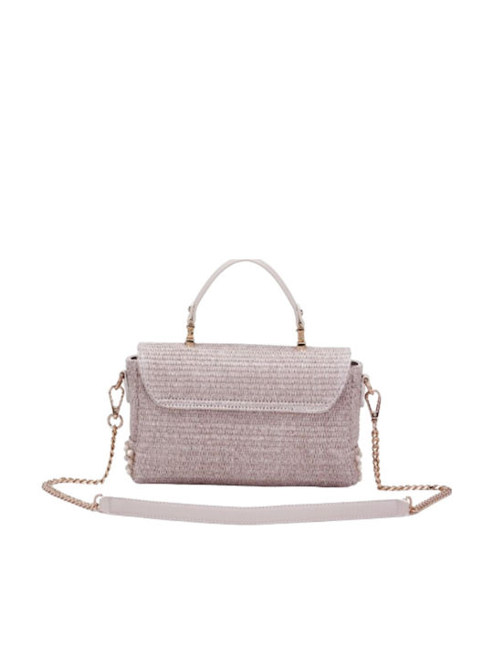 Straw Women's Bag Shoulder Beige