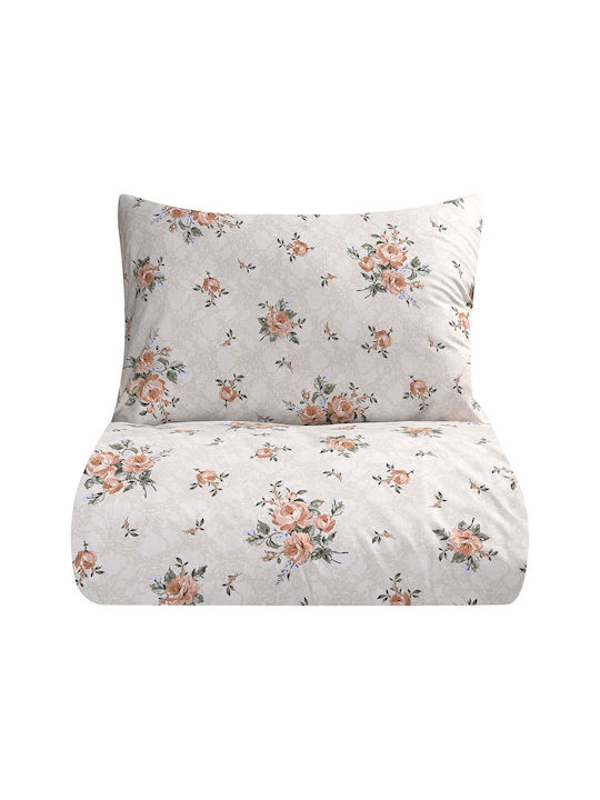 Beauty Home Eden Art 12098 Set Față de Pernă Bej 52x72cm.