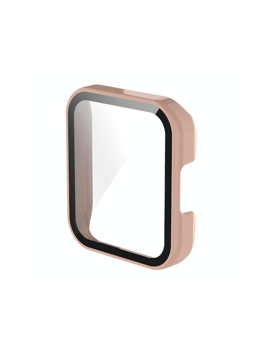 Xiaomi Redmi Watch 2 Lite Pc Toughened Film All-in-one Full-enclosed Case Pink Xiaomi Redmi Watch 2 Lite Pc Toughened Film All-in-one Full-enclosed Case Pink