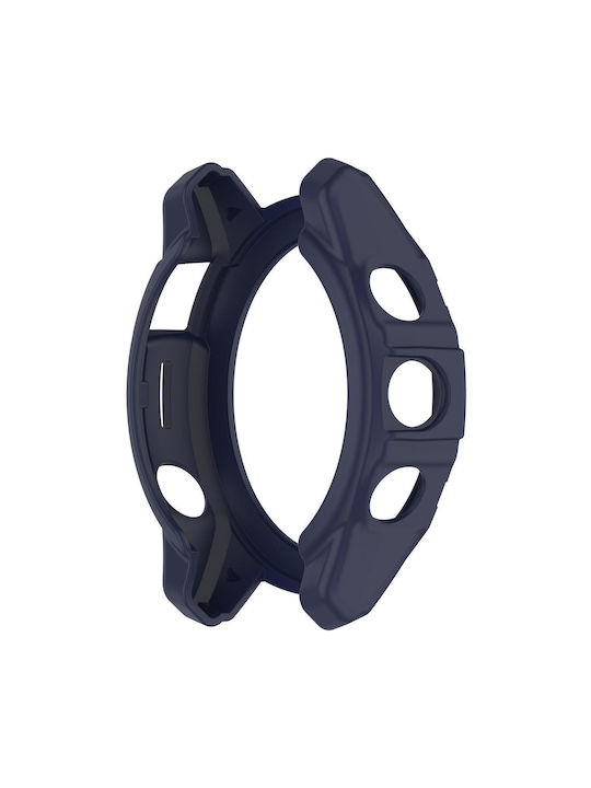 Garmin Epix Pro 51mm Fenix 7X 7X Pro Armored TPU Half Wrapped Watch Protective Case Blue