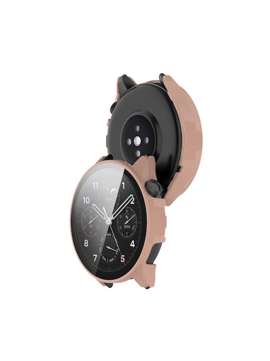 Xiaomi Watch S1 Pro Tempered Glass Film Pc Watch Case Pink