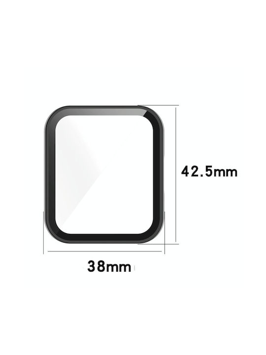 Xiaomi Redmi Watch 2 Lite Film de protecție din sticlă întărită pentru PC, carcasă complet închisă, verde