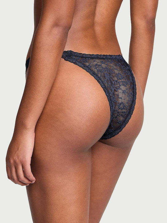 Victoria's Secret Damen Slip Blau