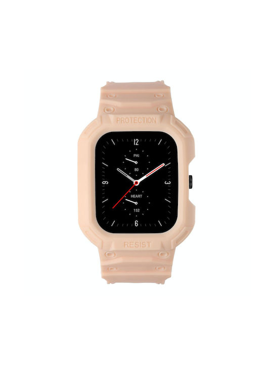 Amazfit Gts 4 3 2 1 Universelles integriertes Silikon-Armband Pink